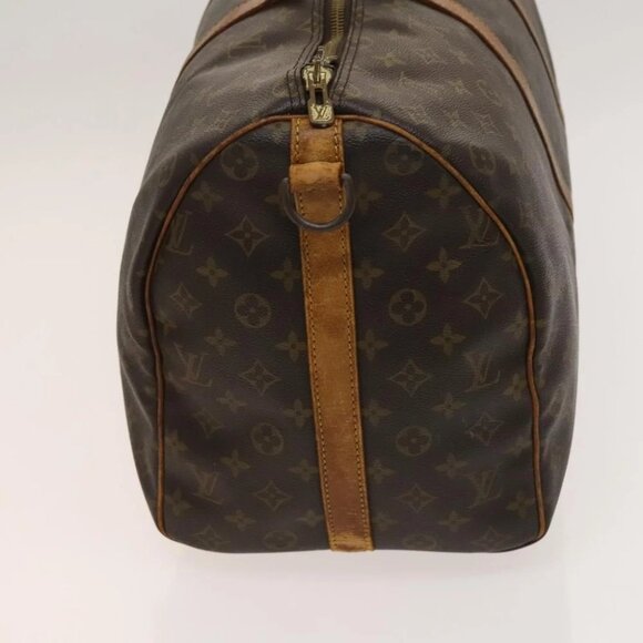 LOUIS VUITTON Monogram Keepall Bandouliere 50 Boston Bag M41416 LV Aut - Picture 12 of 15